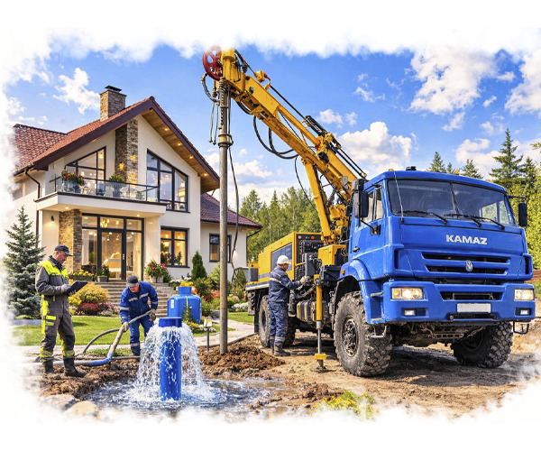 Бурение скважины на воду