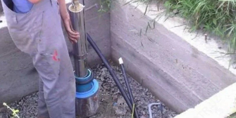 Установка насоса